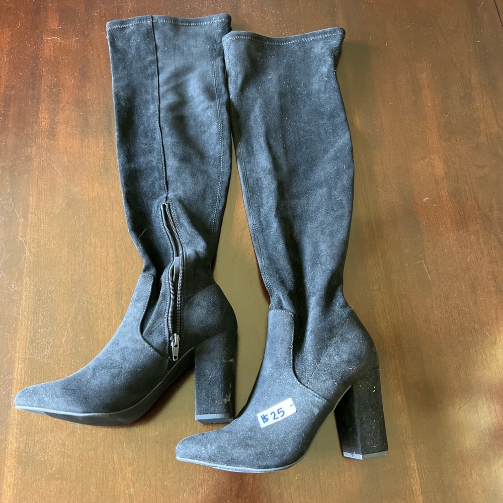Black Knee-High Women's Boots